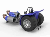Pulling tractor with 3 jet engines Scale 1:25-6