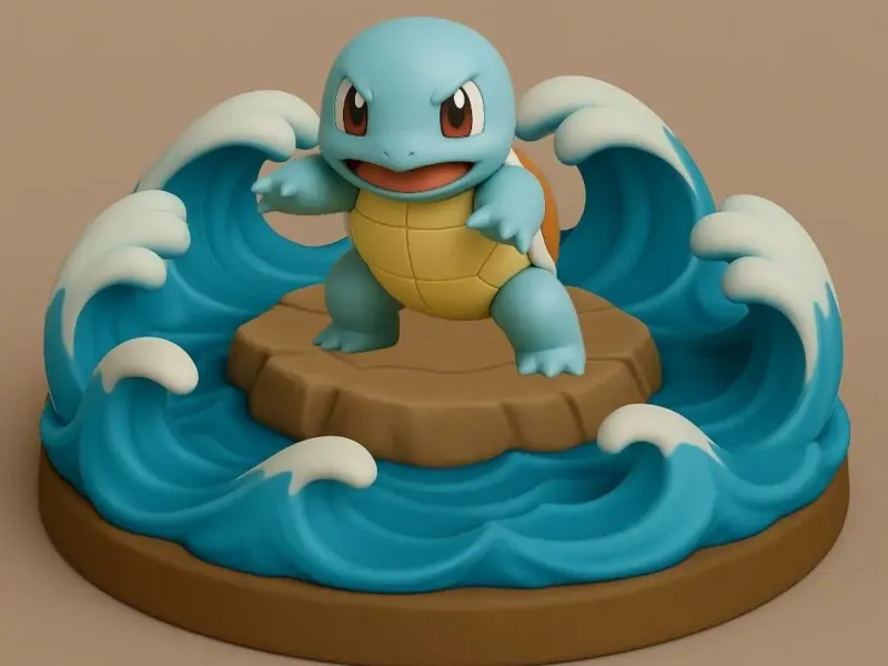 Pokemon battle style - Squirtle #007
