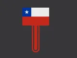 CL - Chile Flag bookmark-1
