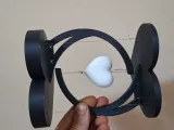 Levitating Tensegrity Heart-6