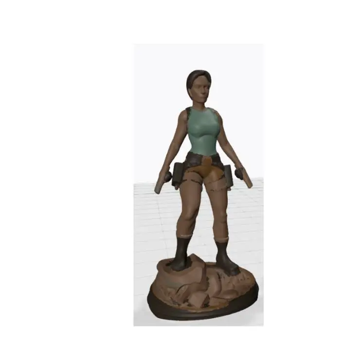 Tomb Raider Lara Croft statue