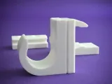 Wall Clip for the bed frame-1