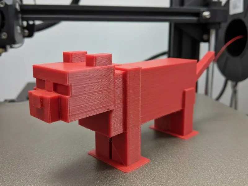 Minecraft cat