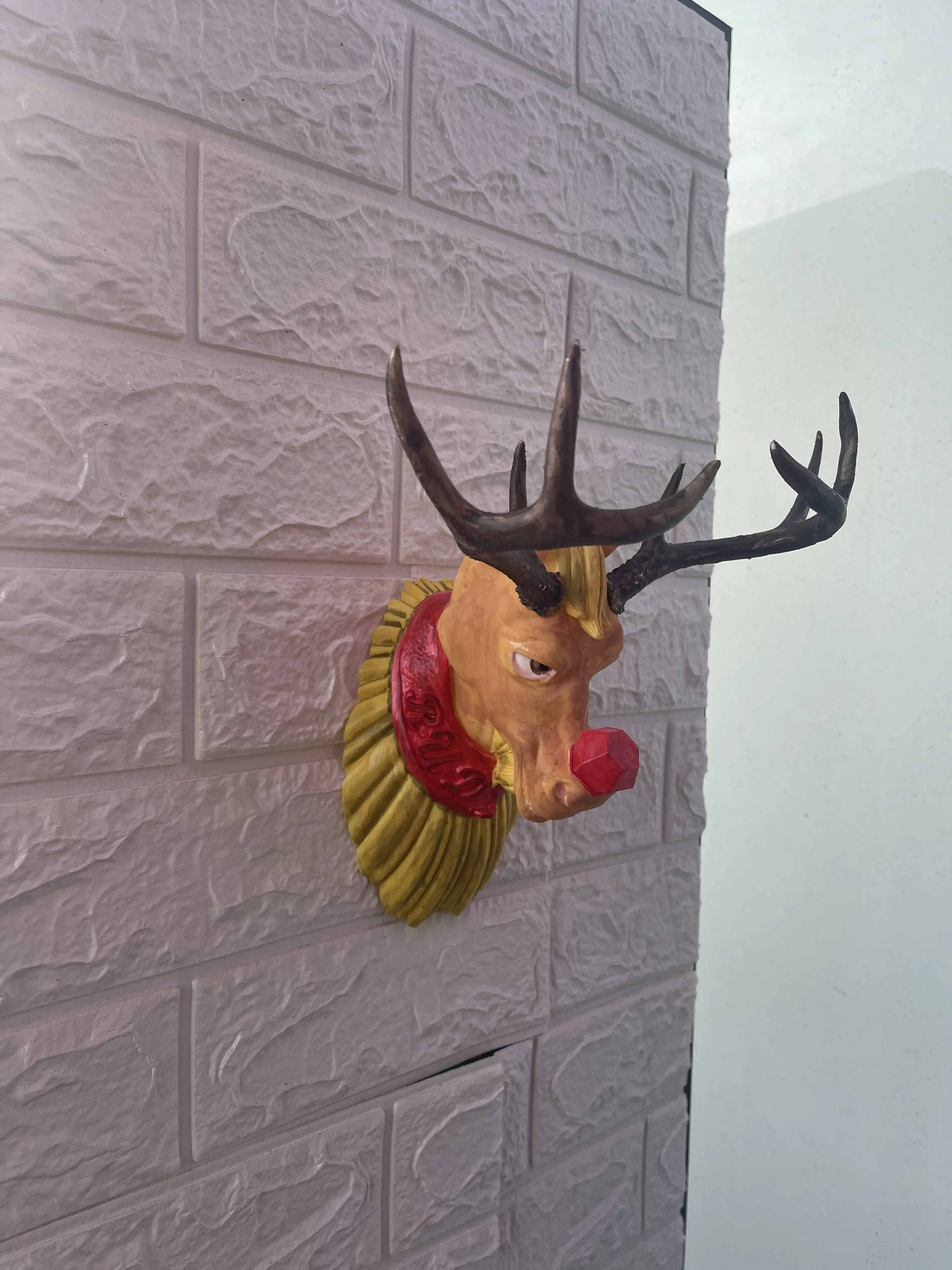 REINDEER TROPHY WALL