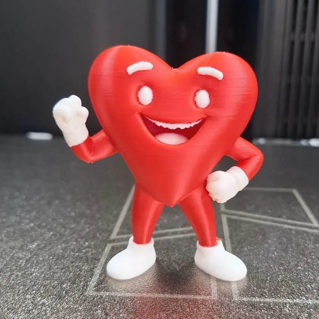 Happy Heart Valentine Figure