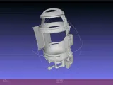 The Mandalorian Frog Lady Backpack Canister Frame-0
