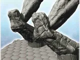 Alien creature with round antennas and no arms (4) - science-6