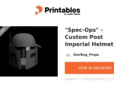 " Spec- ops " custom pos imperial helmet-0