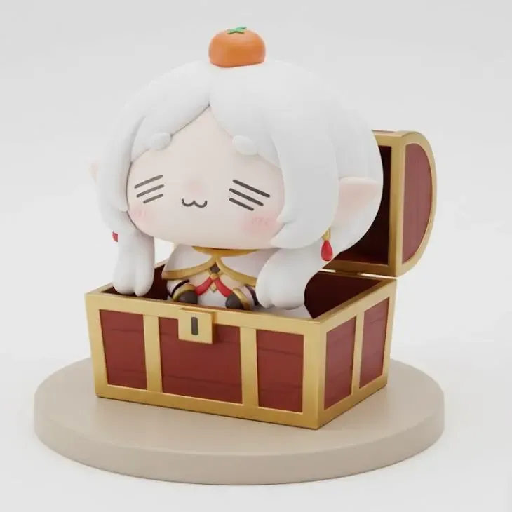 Frieren Chibi In Chest