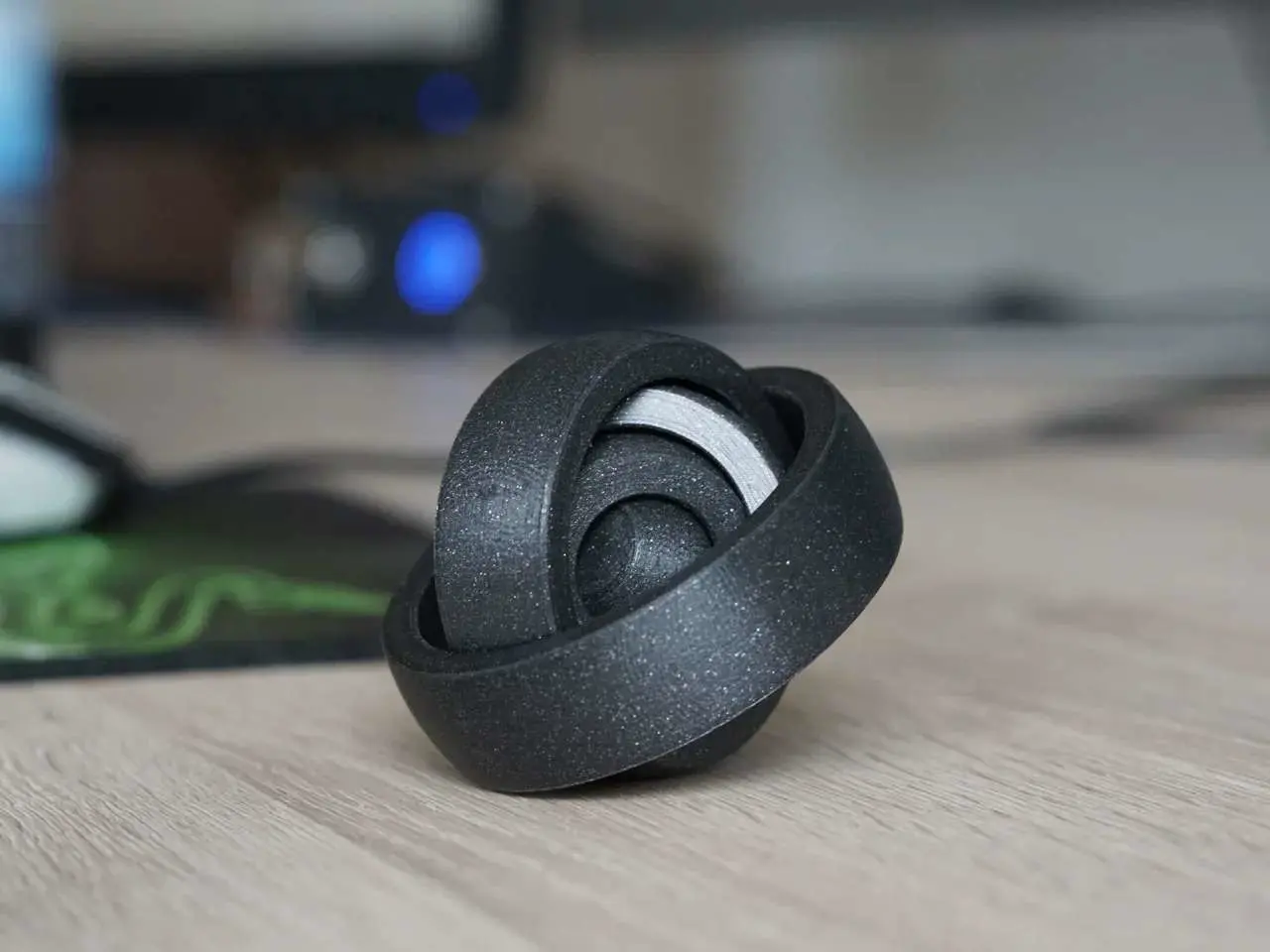 Rotating Rings Toy
