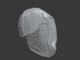 Sci-Fi Helmet – Futuristic High-Detail 3D Printable-2