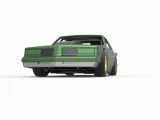 Diecast klasik NASCAR yarış arabası Ölçek 1:25-4