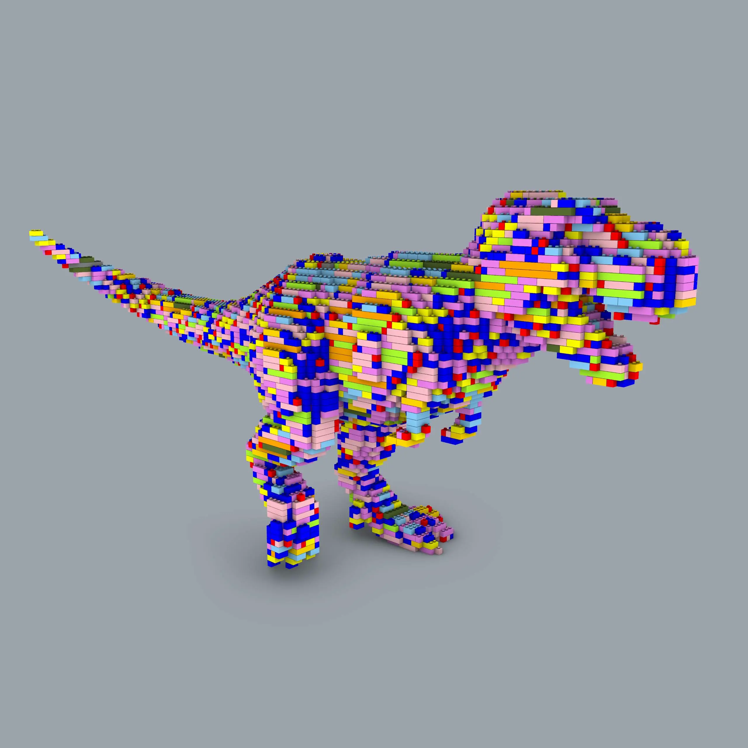 Legoficated Tyrannosaurus Rex