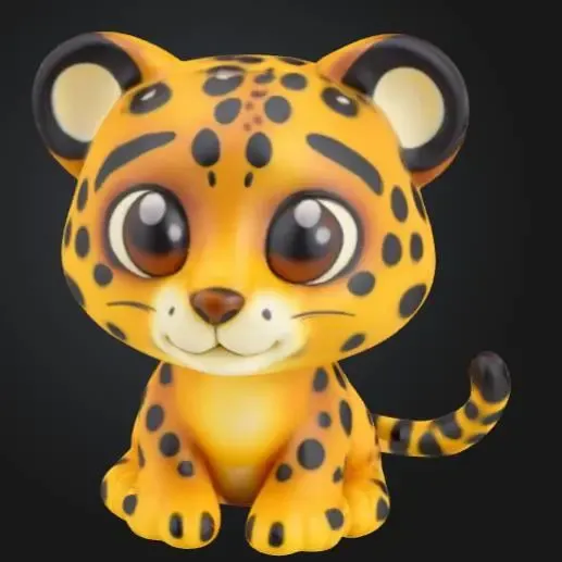 cute leopard