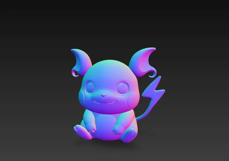 Raichu Pokemon Chibi