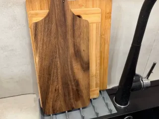Cutting board rack/drainer