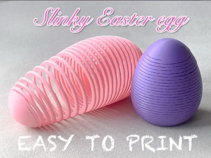 Slinky Easter Egg