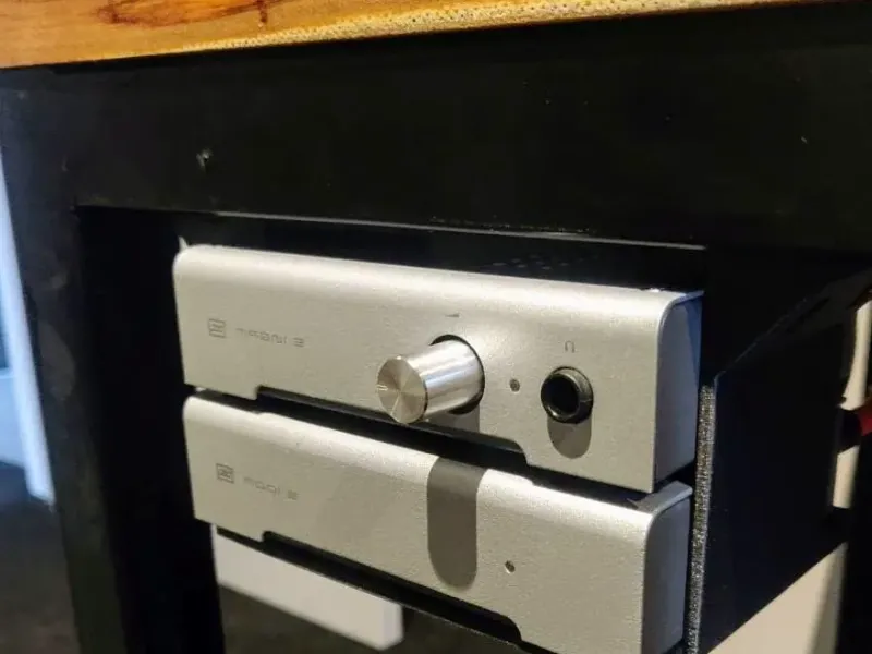 Under desk mount for Modi / Magni Schiit Stack