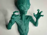 3D ALIEN WALL ART - PERFECT FOR HALLOWEEN! - *SUPPORT FREE*-8