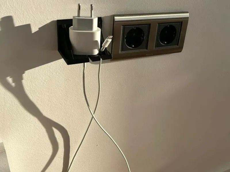 İphone Charger Stand (Wall mount)