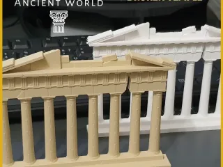 Broken temple