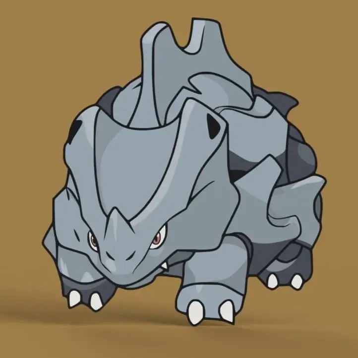 Rhyhorn Wall Art