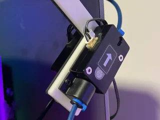 Creality K1 Max filament sensor on the right side
