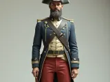 Coronel da guerra civil -0