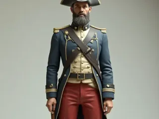 Coronel da guerra civil 