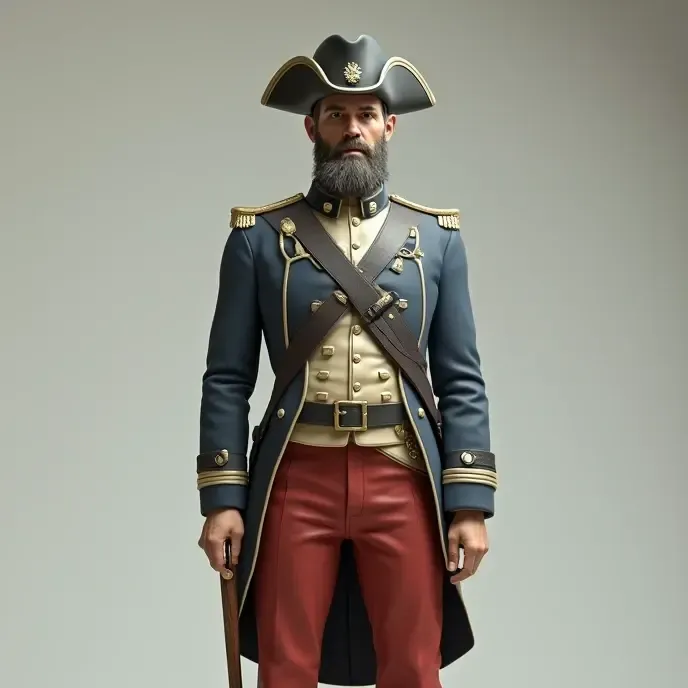 Coronel da guerra civil 
