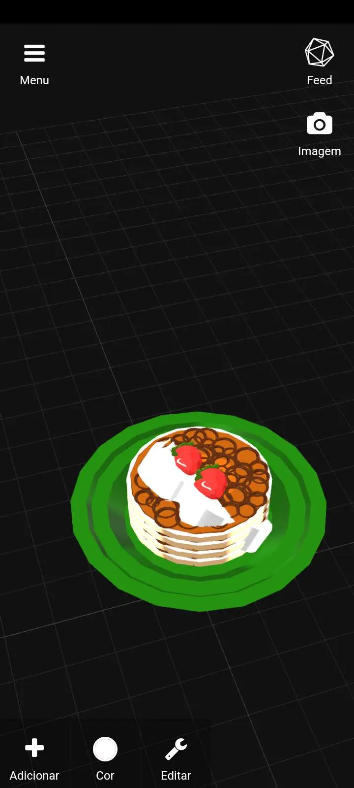 pancaake with strawberry