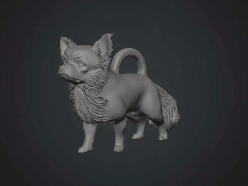perrito para llavero