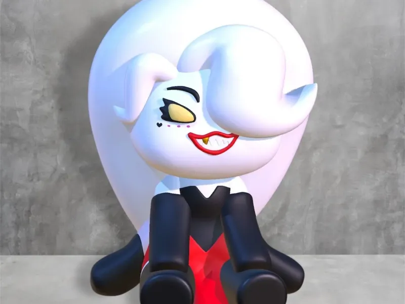 Angel Dust Chibi “Losin Streak” Hazbin hotel
