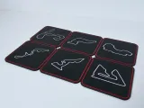 Conjunto de Porta-Copos F1 | 6 Circuitos Icônicos Adicionais-0