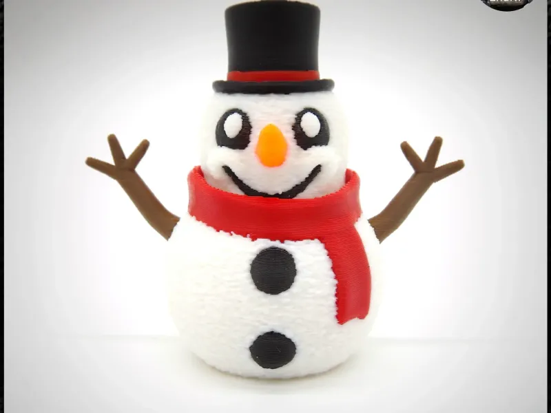 Snowman Clicker + Figurine
