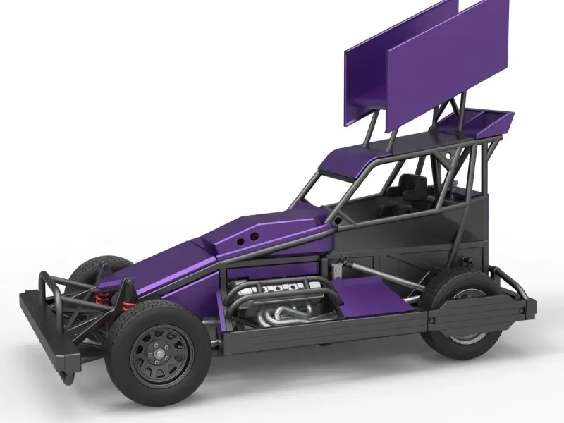 New Zealand Superstock car Version 4 Scale 1:25