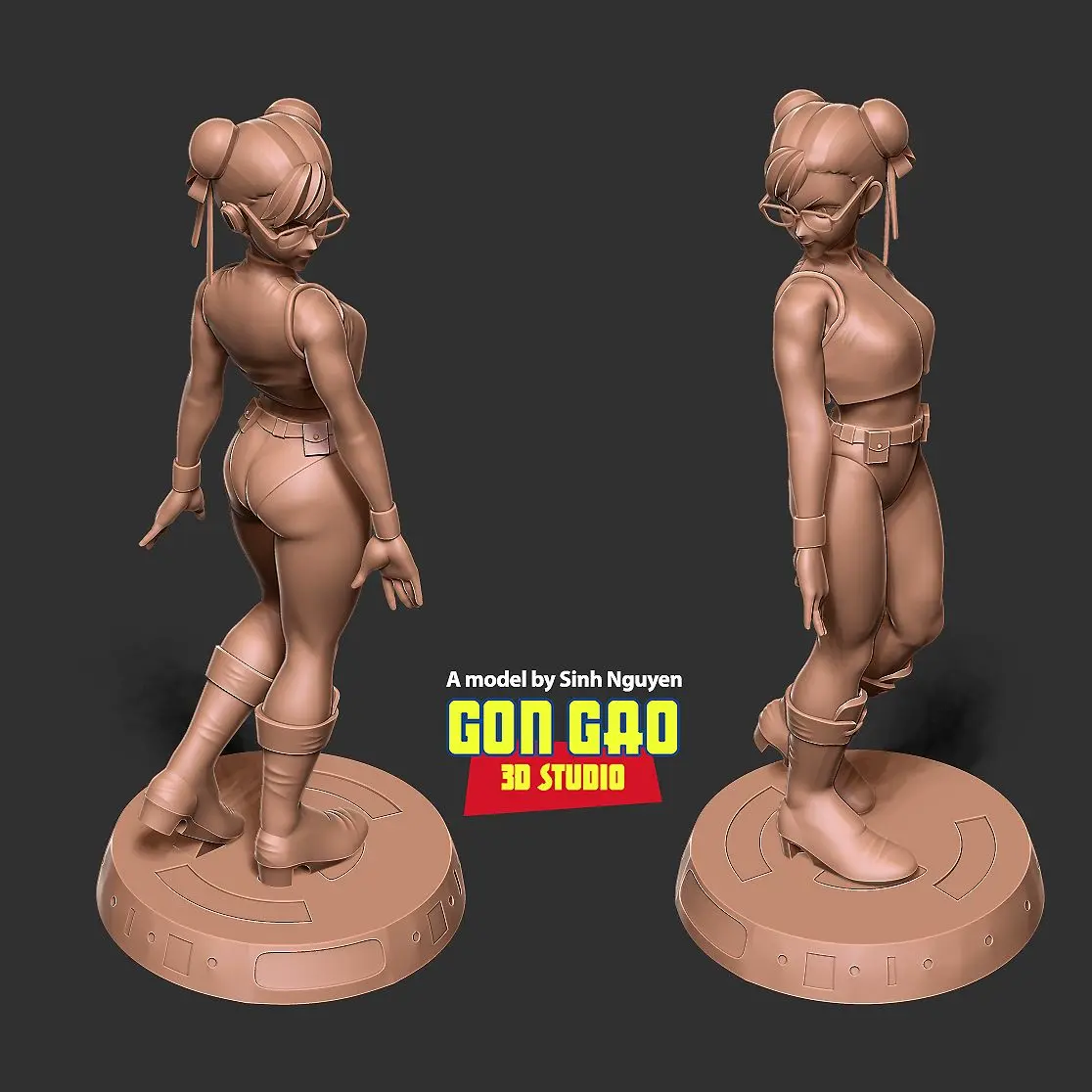 Chun-Li looked back