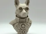 Steampunk German Shepherd Bust-0