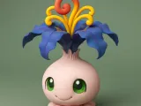 Pyocomon Digimon Creature Model-0