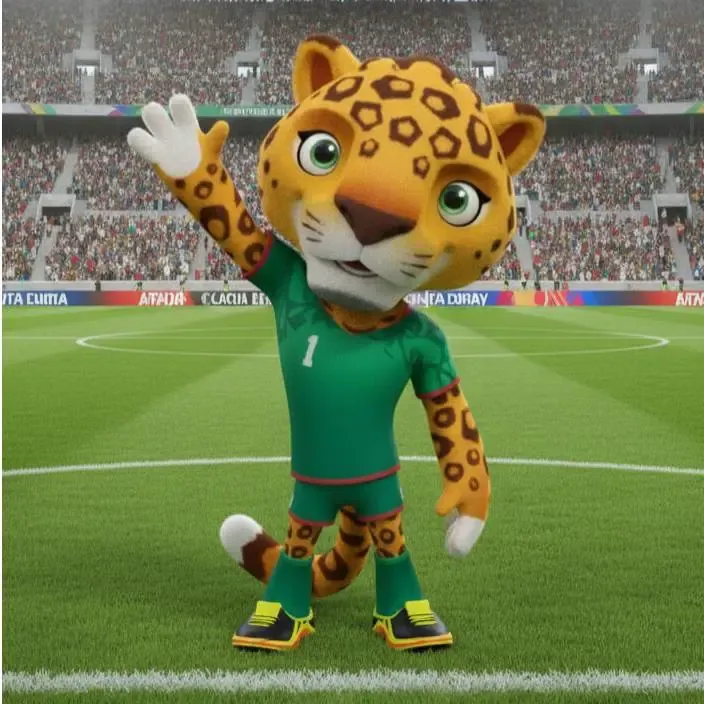 ZAYU mascota Mexico Mundial futbol 2026