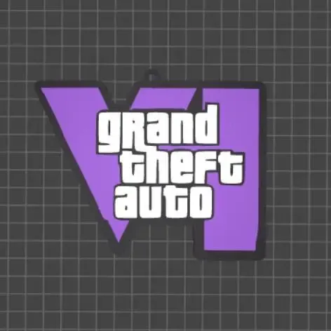 Keychain Grand Theft Auto VI