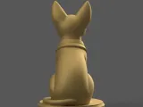 Stunning Pharaonic Statue STL File for Unique Decor-5