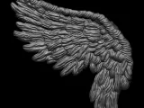 Wing pendant 2-0