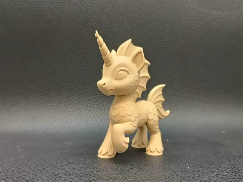 Wasser-Einhorn-Pony – MLP Chibi Fantasy-Spielzeug