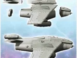 Voidstalker dropship spaceship (2) - miniatures warhammer 40-2
