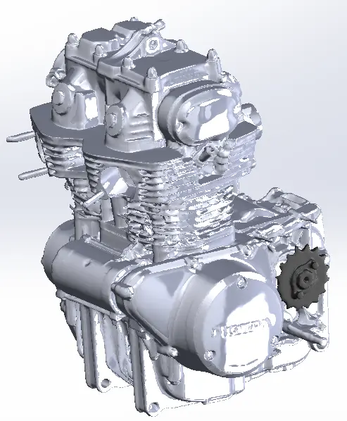 1971 Honda CB350 Engine