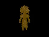 Mayan God Statue-4