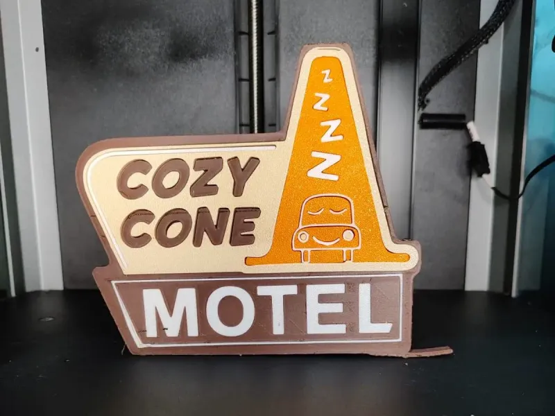Cozy Cone (Optimizado para Impresión sin AMS)