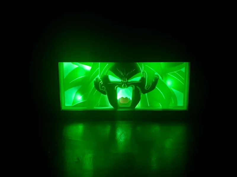 Broly - LED Lightbox - GEEN AMS NODIG