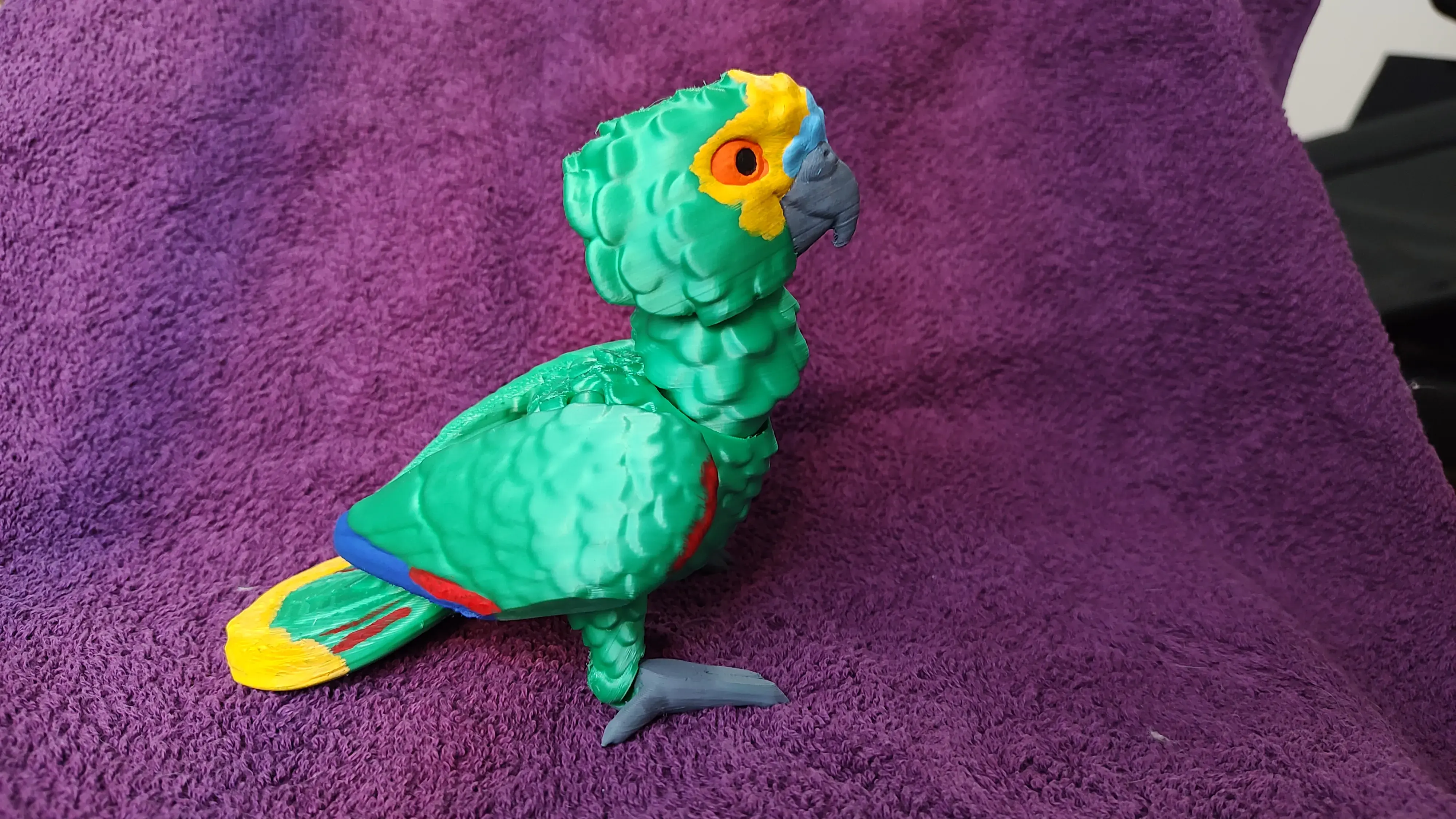 Amazon Parrot Articulated Figure